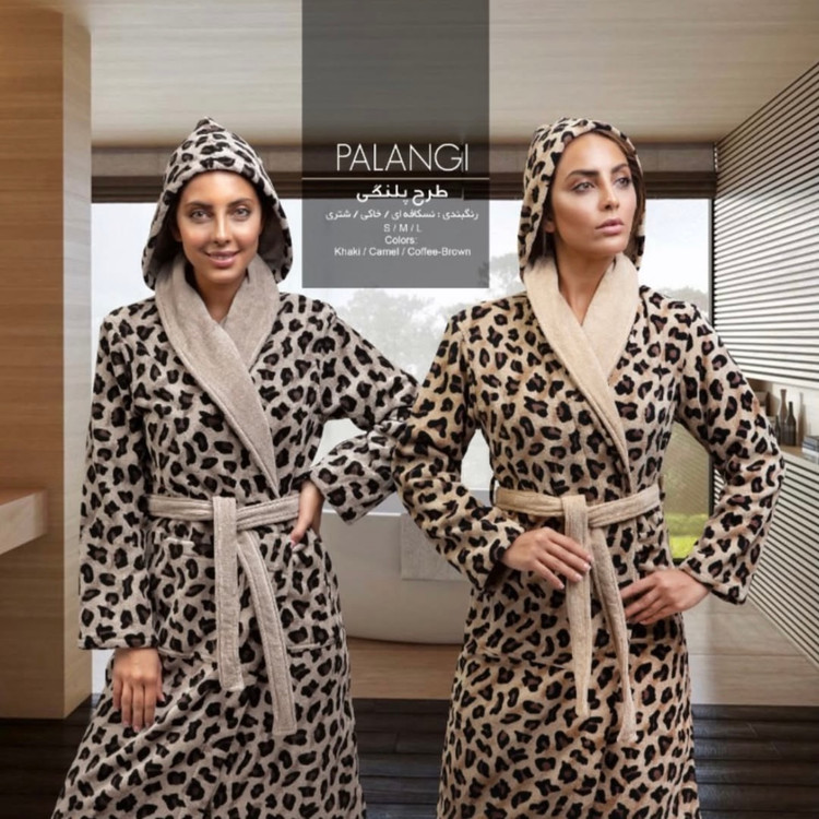 حوله تنپوش پودایران مدل Leopard نسکافهای نرم و لطیف