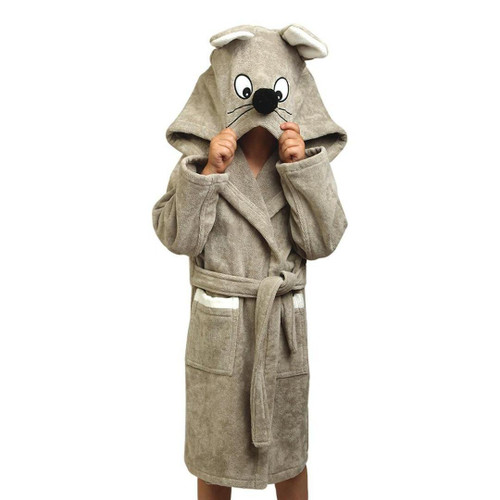 حوله تنپوش پودایران مدل موش رنگ خاکی نرم و سبک