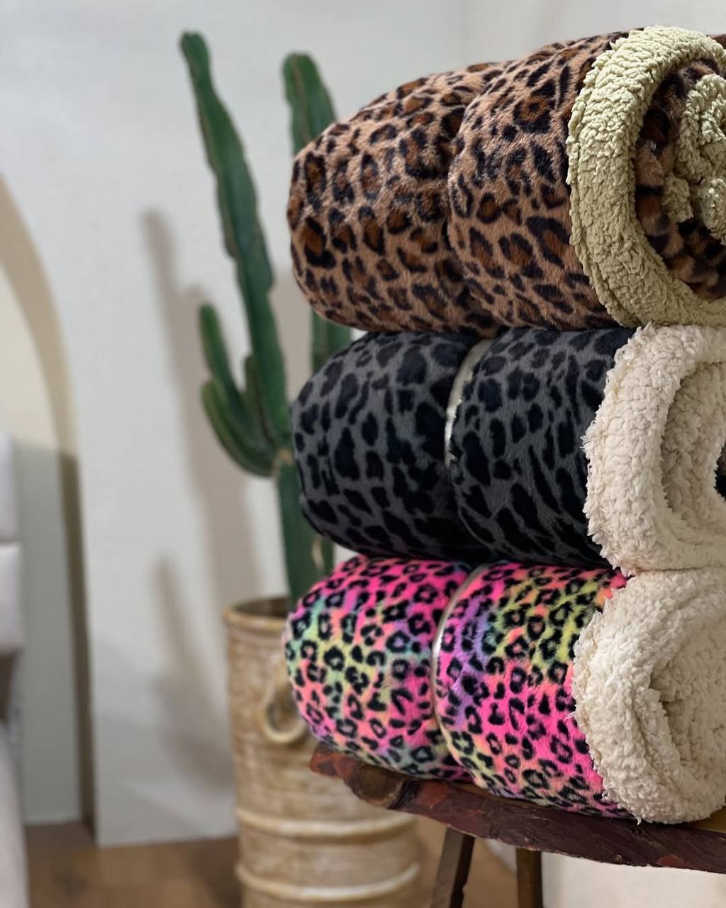 پتو دو رویه پلنگی و تدی سبک، نرم و قابل شستشو