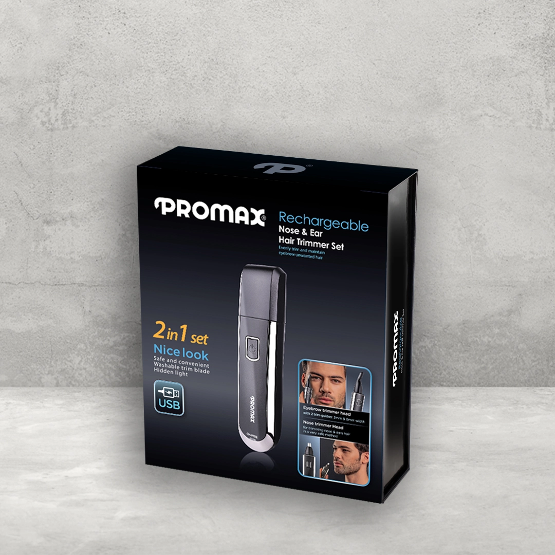 موزن گوش و بینی پرومکس شارژی مدل 3422 ضد حساسیت