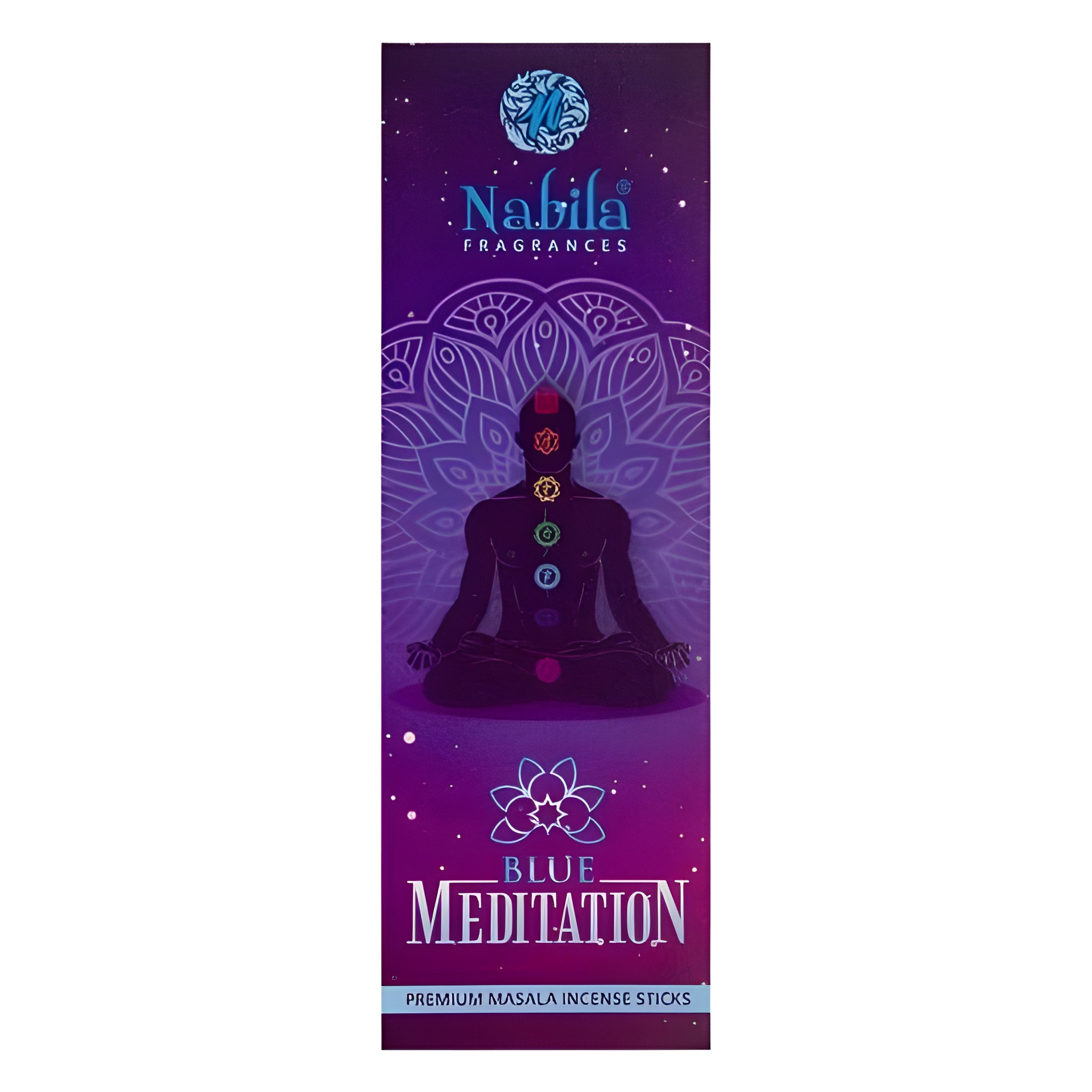 عود خوشبو کننده شاخه‌ای نابیلا مدل بلو مدیتیشن Blue Meditation