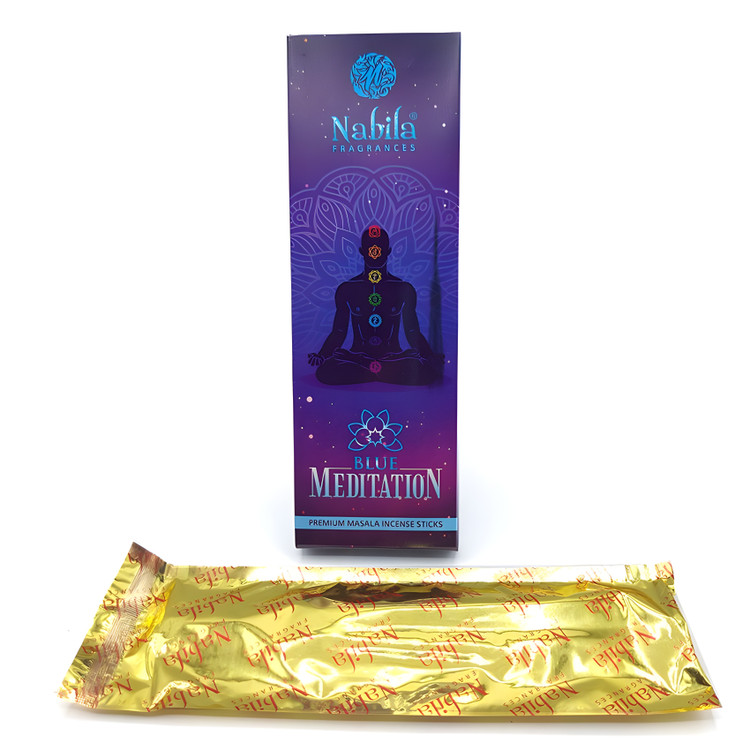 عود طبیعی Nabila با رایحه آرامشبخش مدیتیشن آبی