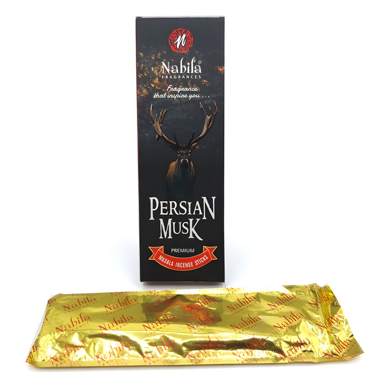 عود خوشبو کننده Nabila مدل Persian Musk با طراحی شیک