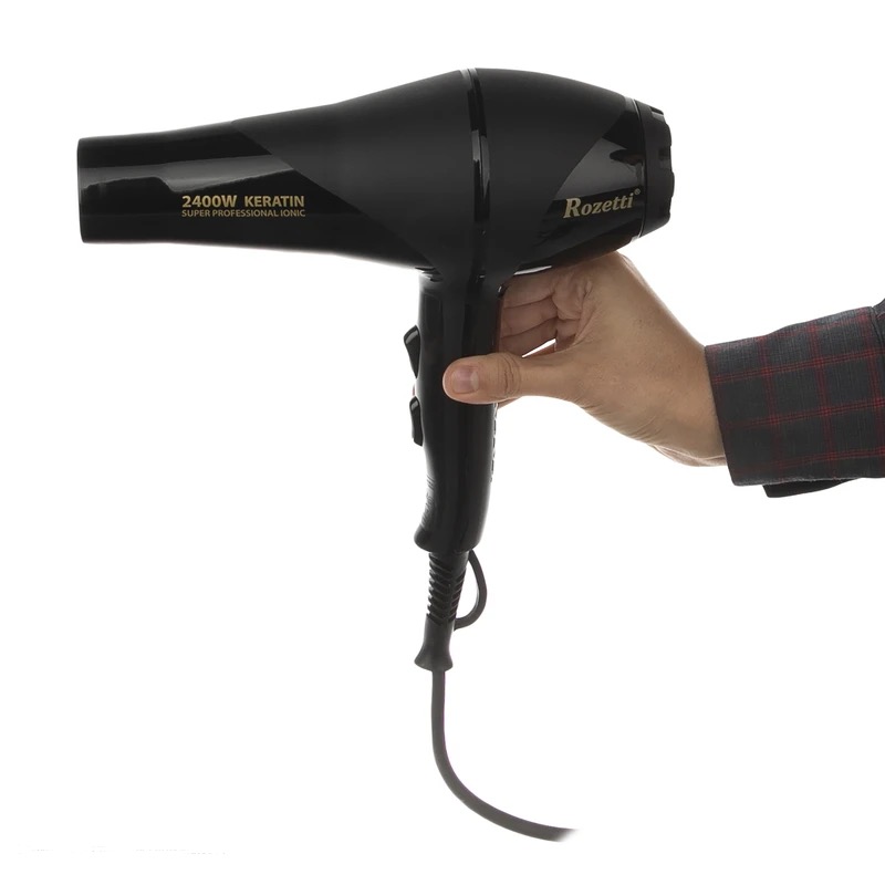 سشوار برقی رزتی مدل 9924 با دوام بالا و عملکرد حرفه‌ای