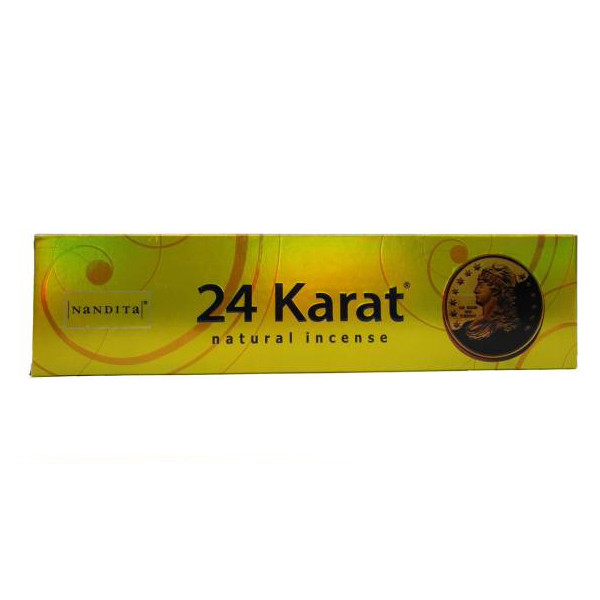 عود دستساز ناندیتا مدل 24 Karat برای هدیه و مراسم خاص