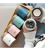 تراول ماگ دوجداره Tyeso با درب چوبی مقاوم