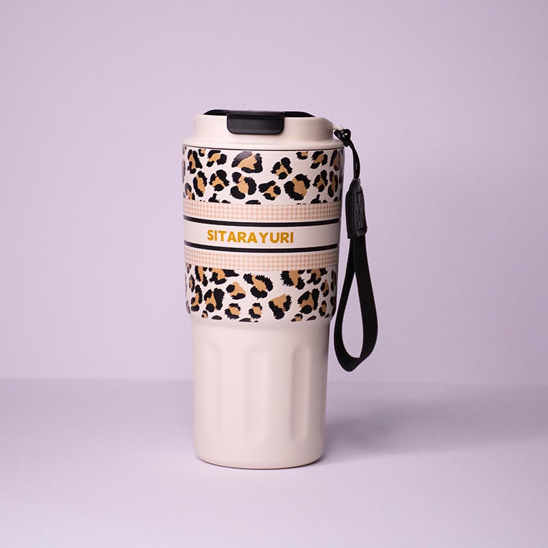 تراول ماگ پلنگی سیتارایوری برای مدرسه و محل کار