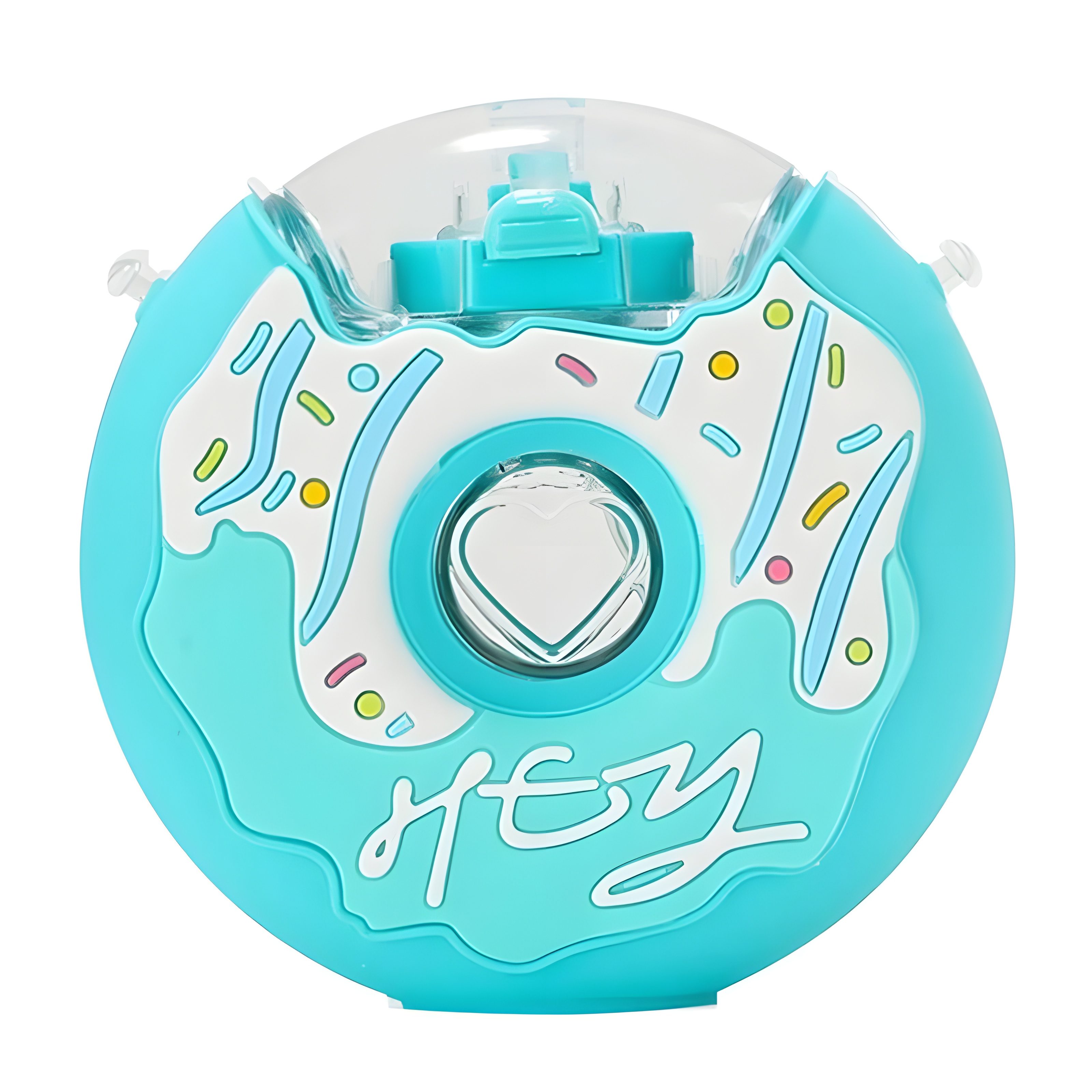 قمقمه کودک فانتزی با طرح دونات و ظرفیت 0.38 لیتر