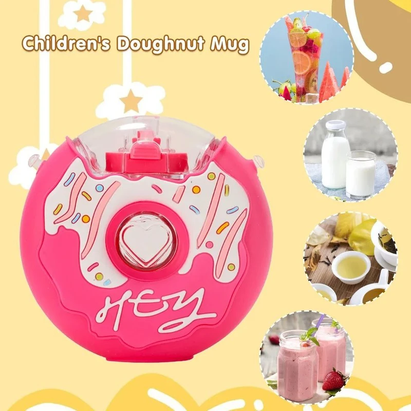 قمقمه طرح دونات برای کودکان شاد و بازیگوش