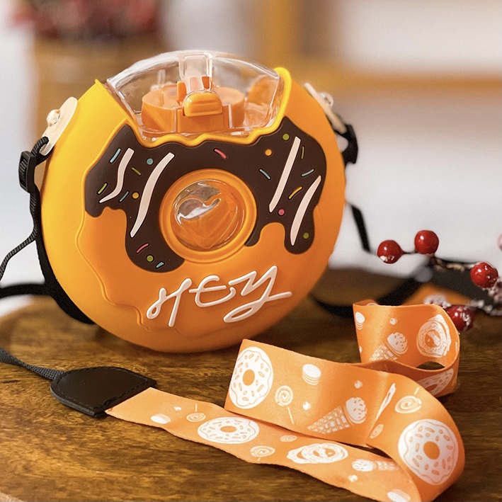 بطری آب کودک 0.38 لیتر با درب ضد نشت