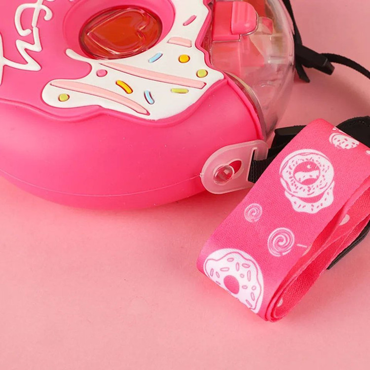 بطری آب سبک و قابل حمل کودک با طرح دونات