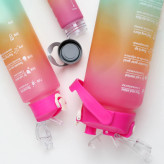 بطری آب سه قسمتی پاستیلی برای باشگاه و ورزش