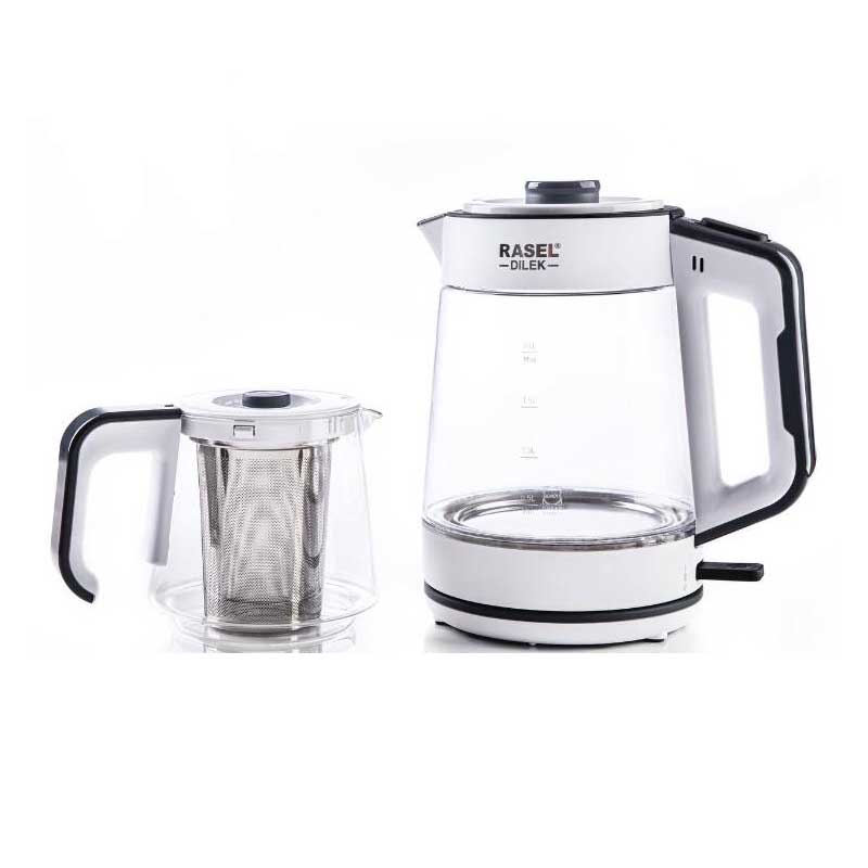 چایساز شیشهای راسل R-1400 مناسب تهیه چای خوشطعم