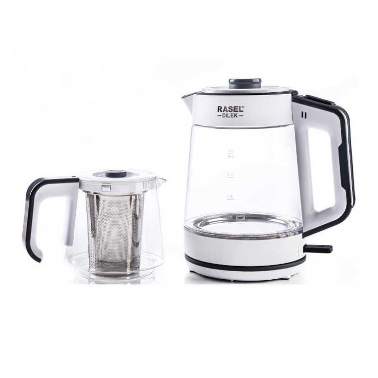 چایساز شیشهای راسل R-1400 مناسب تهیه چای خوشطعم