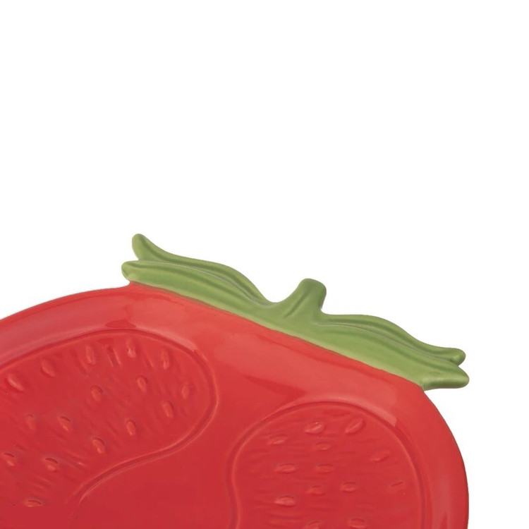 ظرف سرو سرامیکی بنیکو طرح گوجه فرنگی تخت برای پذیرایی