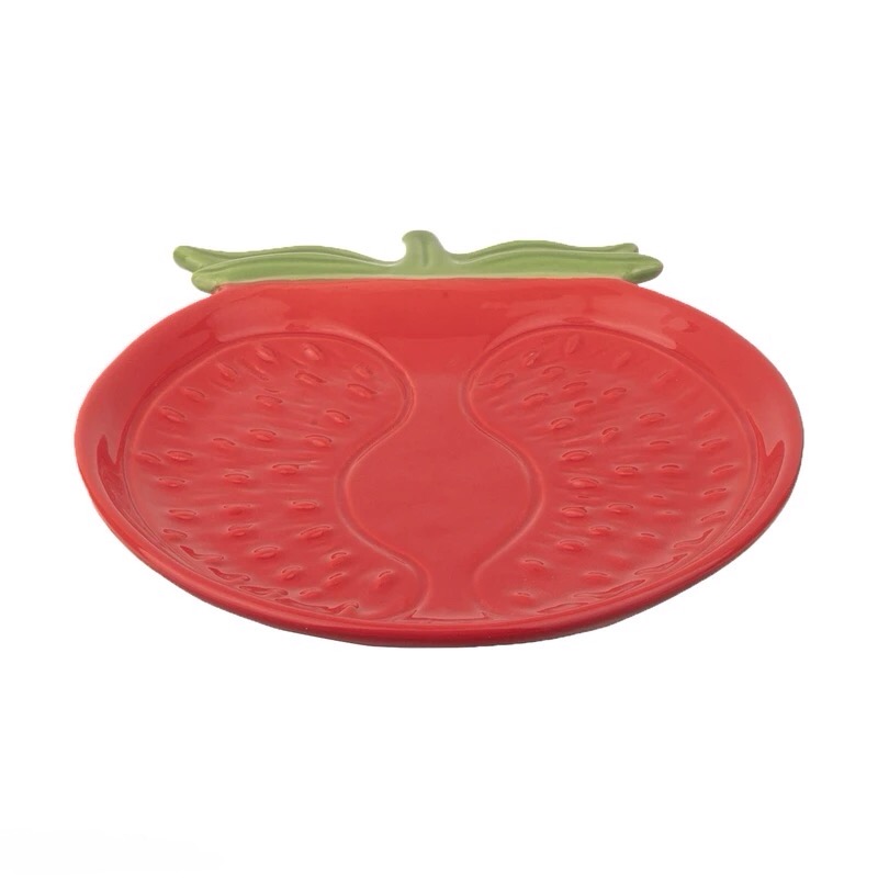 ظرف سرو بنیکو طرح گوجه فرنگی تخت مناسب سالاد و دسر