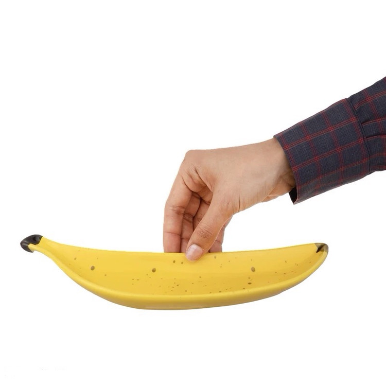 ظرف سرو مدرن سرامیکی بنیکو شکل موز