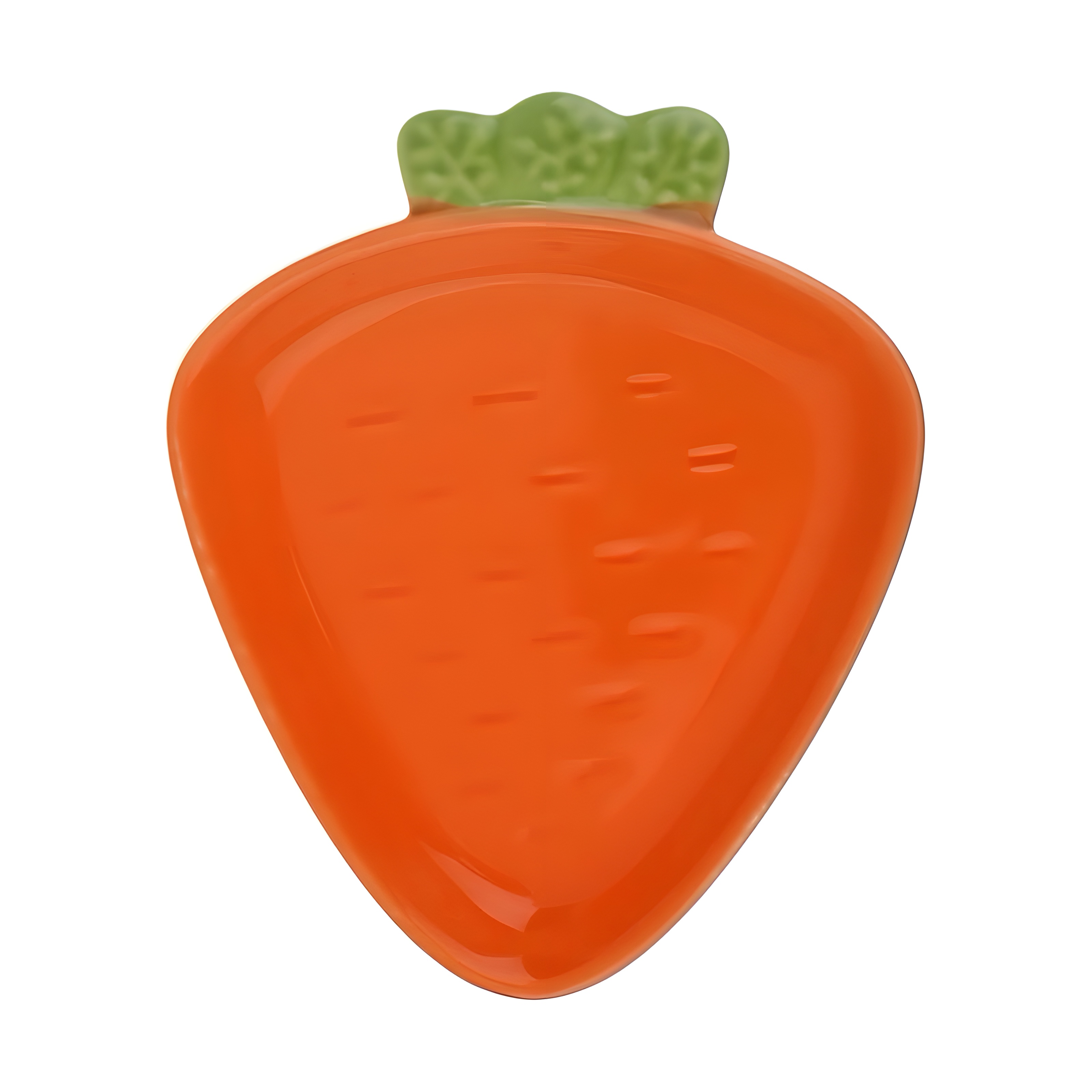 ظرف سرو سرامیکی بنیکو مدل هویج تخت مناسب پذیرایی