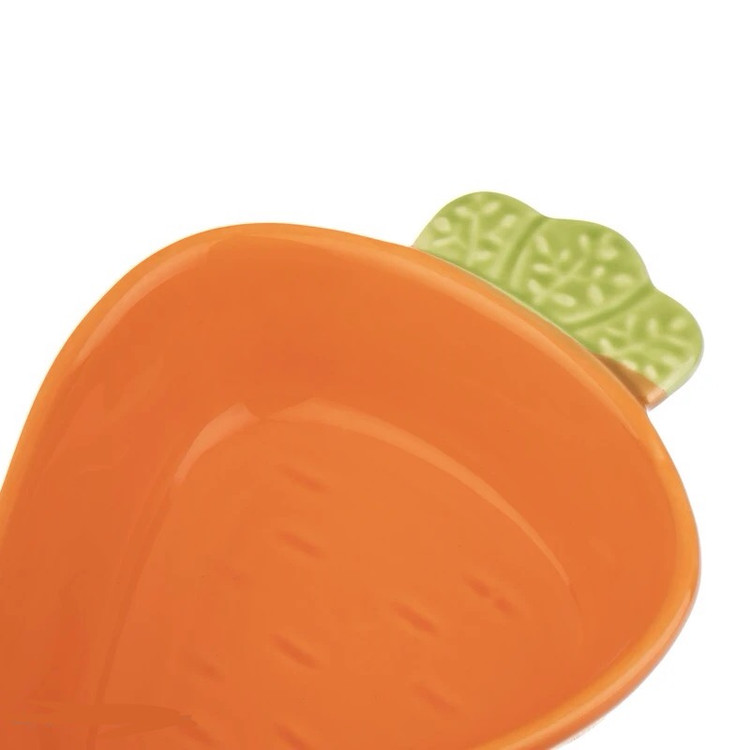 کاسه سرامیکی طرح هویج مناسب سرو میوه و سالاد