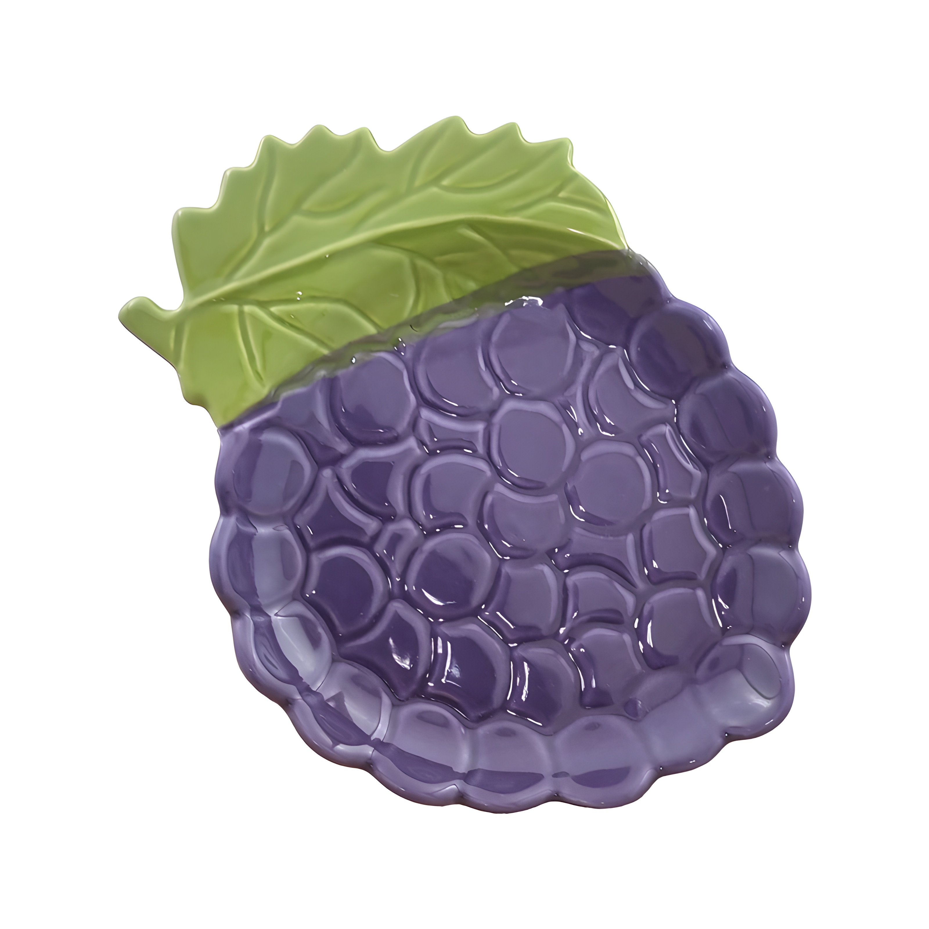 ظرف سرو سرامیکی بنیکو مدل انگور تخت مناسب پذیرایی شیک