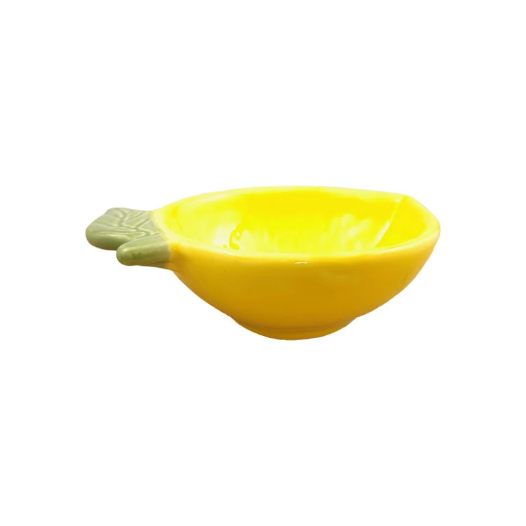 ظرف پذیرایی سرامیکی فانتزی طرح لیمو