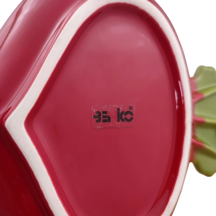 ظرف پذیرایی سرامیکی خلاقانه طرح تربچه