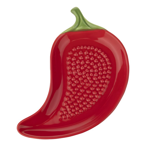 ظرف سرو سرامیکی بنیکو طرح فلفل تخت مناسب پذیرایی شیک