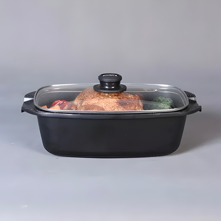 تابه گرانیت فورته مدل فر مرغ سایز 32 مناسب آشپزی حرفهای