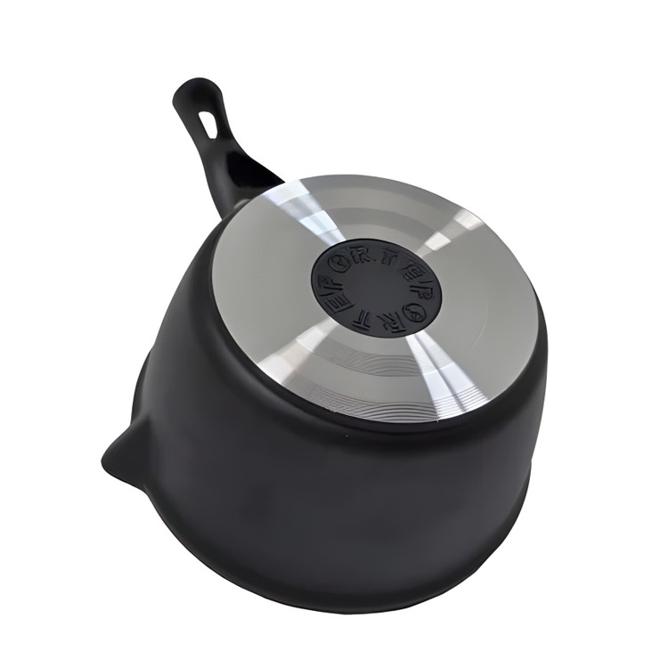 ظرف شیرجوش آلومینیومی دایکاست فورته با درب پیرکس