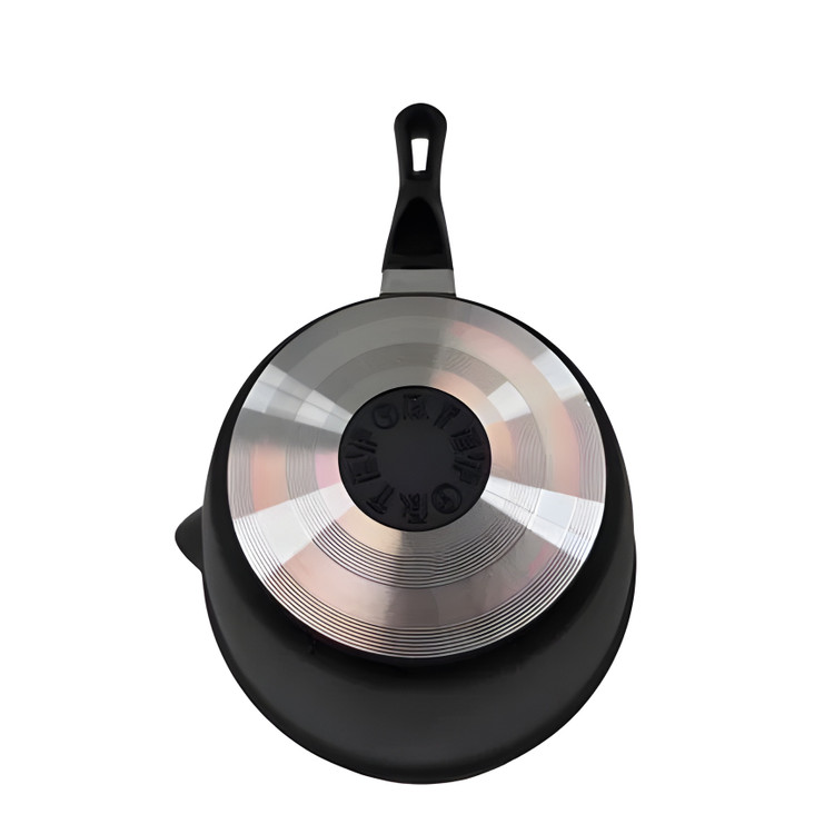 شیرجوش فورته مدل دایکاست همراه با درب شیشهای پیرکس