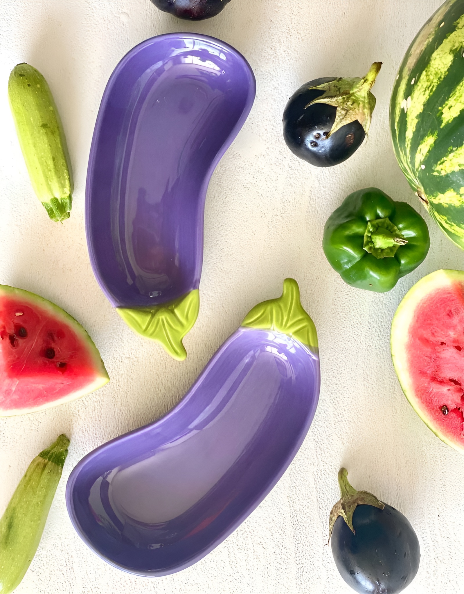 ظرف سرو بنیکو مدل بادمجان انتخابی جذاب برای پذیرایی