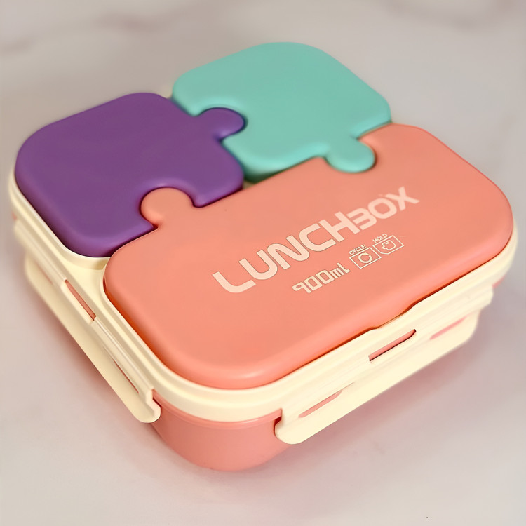 ظرف غذای پازلی مناسب استفاده در مایکروویو و سفر