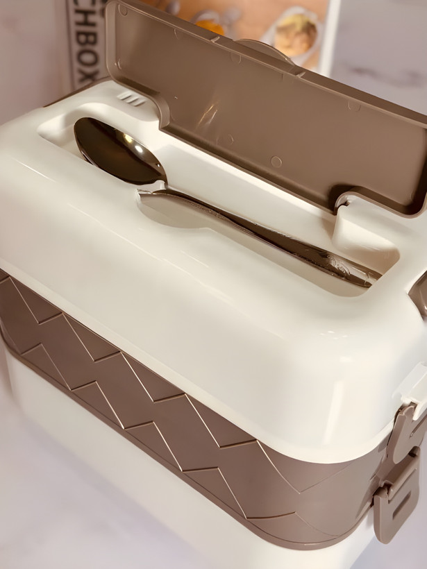 Lunch Box برقی دوطبقه مناسب استفاده روزمره و محل کار
