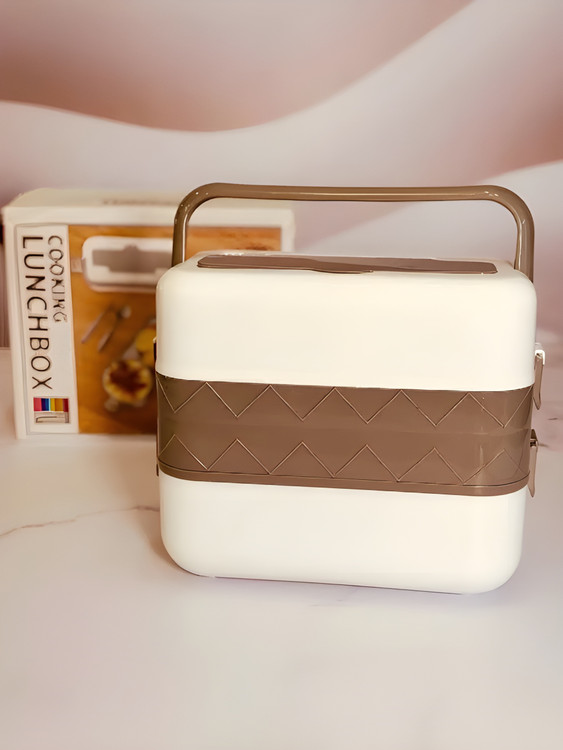 Lunch Box برقی دوطبقه با طراحی کاربردی و سبک