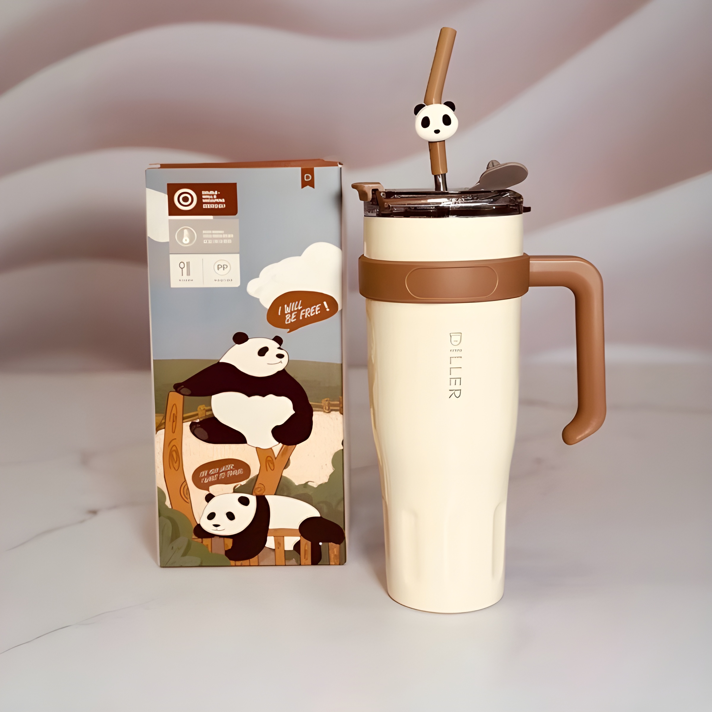 تامبلر پاندا دیلر مناسب نوشیدنی‌های گرم و سرد، با کیفیت بالا