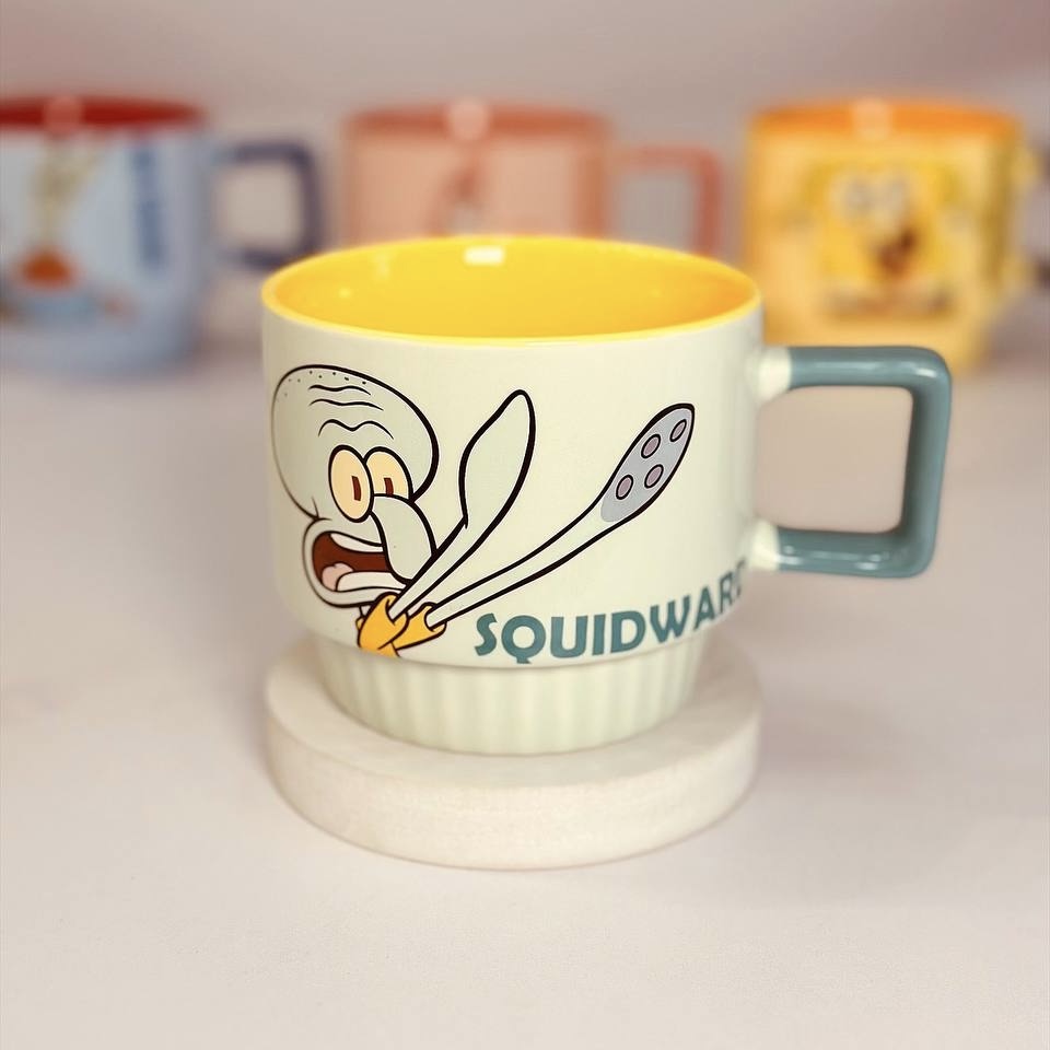 ماگ داخل رنگی باب اسفنجی با کیفیت بالا و بادوام