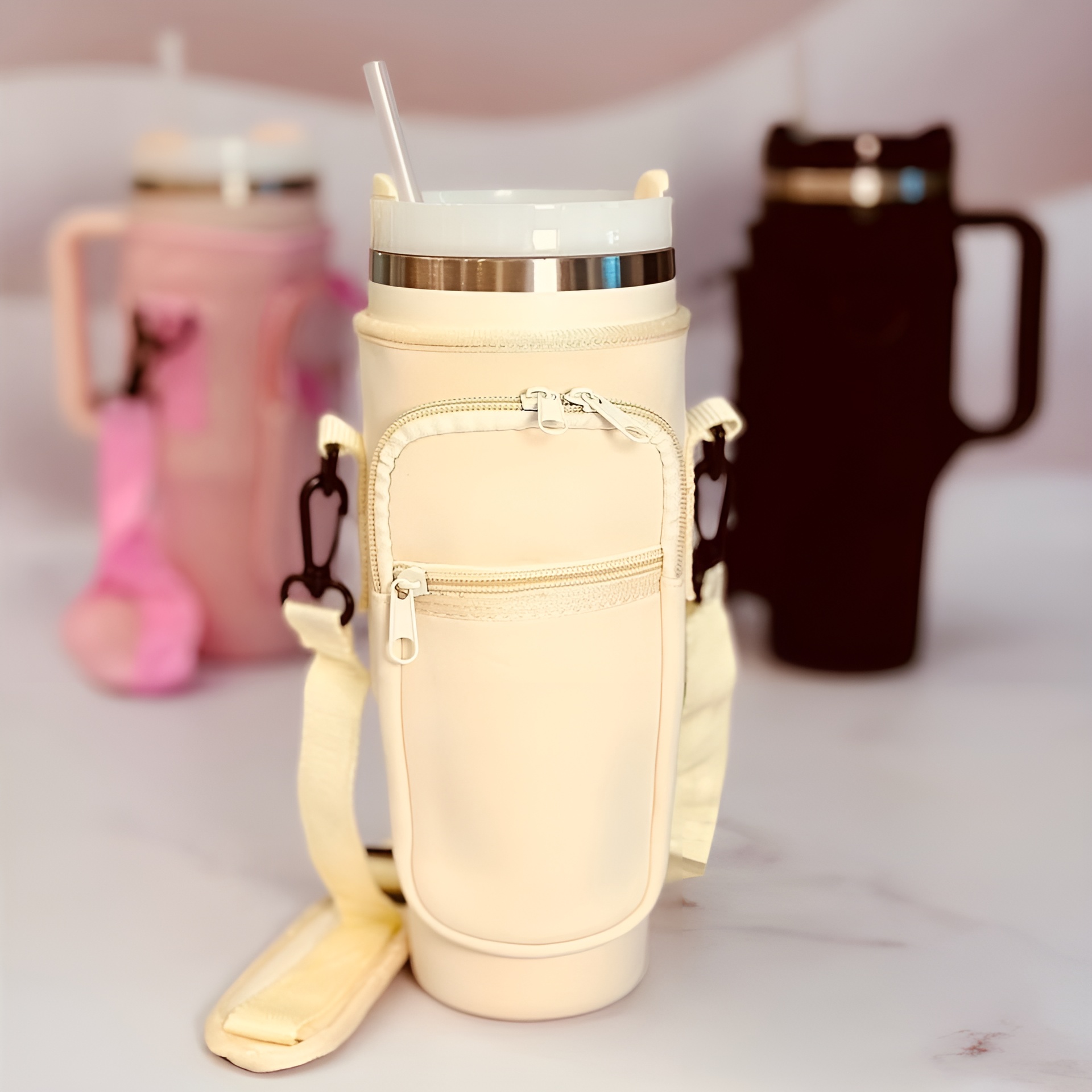 کیف استنلی ضد ضربه برای حمل آسان ماگ Quencher