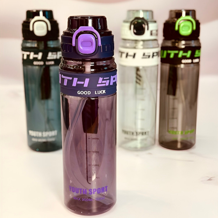 قمقمه اسپرت پشن 950ml سبک و مقاوم برای تمرینات روزانه