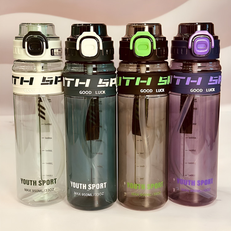 قمقمه ورزشی پشن با طراحی ارگونومیک و درپوش ایمن