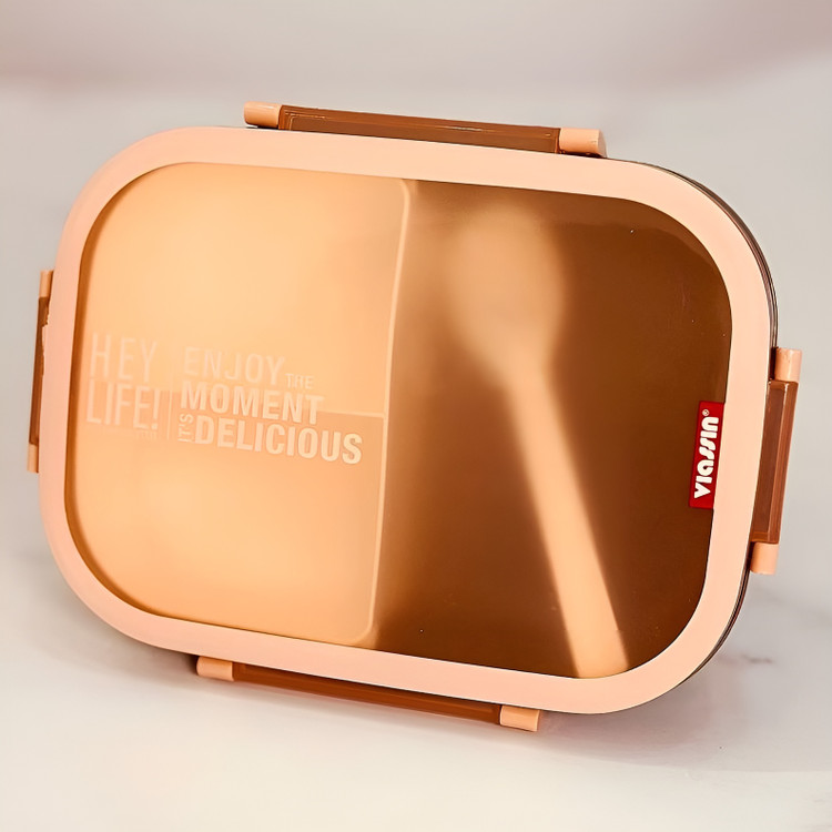 ظرف غذای مستطیل بنتو با طراحی فانتزی و مینیمال