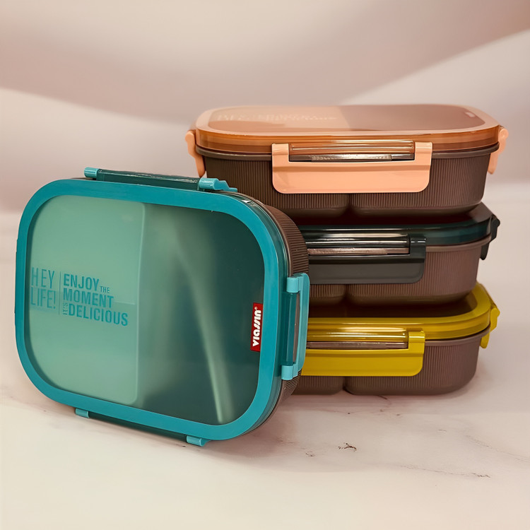 ظرف غذای Bento Box مستطیل برای استفاده روزمره و سفر