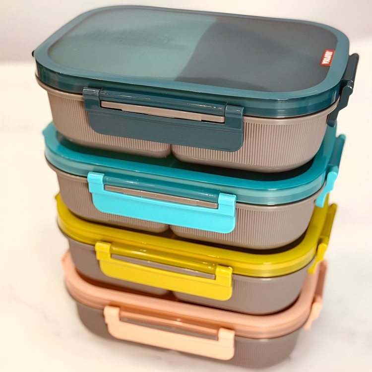 Lunch Box برند بنتو مدل مستطیلی سبک و ضد نشت