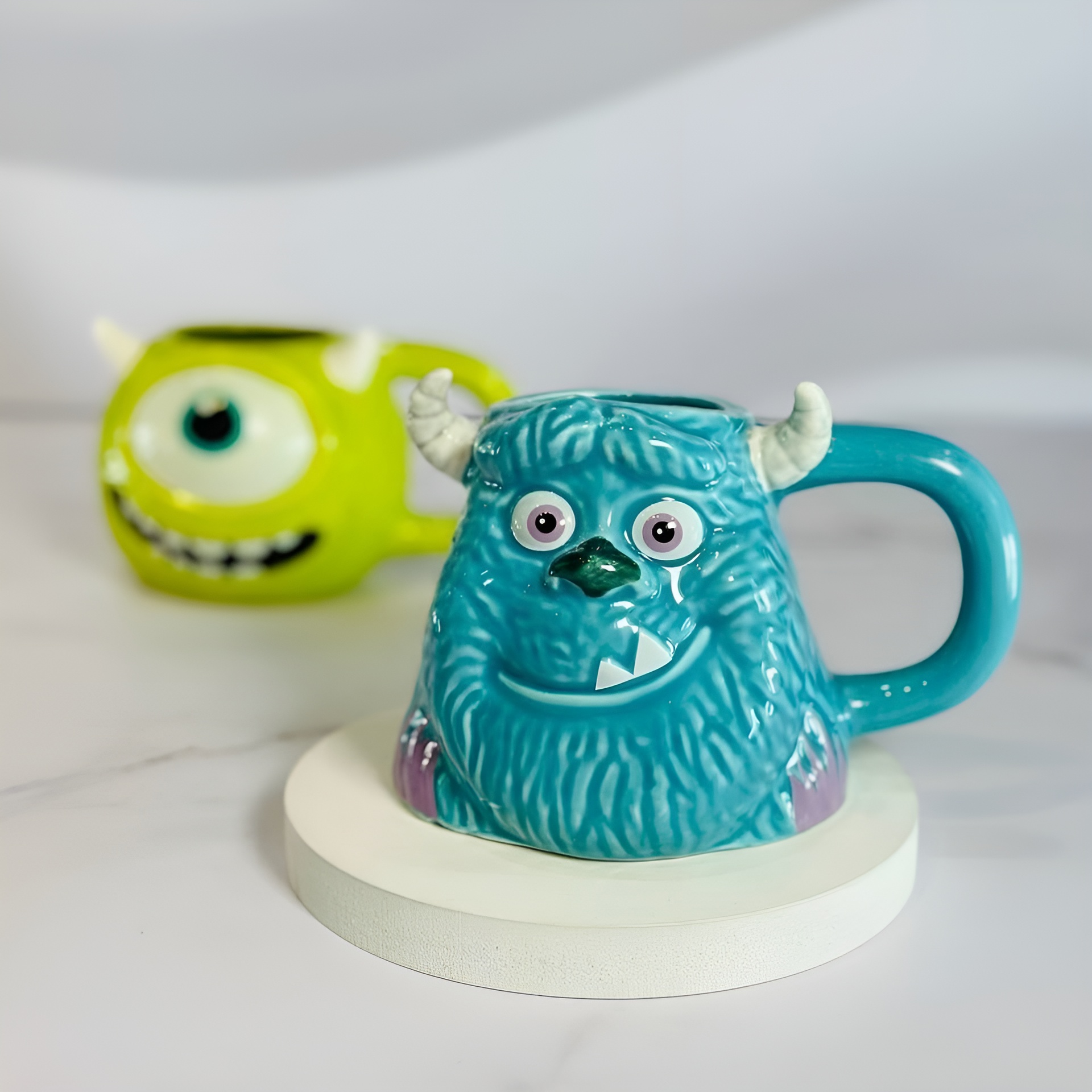 ماگ کارتونی شخصیتهای محبوب Monsters Inc برای نوشیدنیهای روزانه