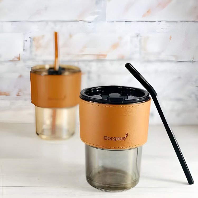 لیوان پیرکس لوکس برند Gorgeous با طراحی ساده و زیبا