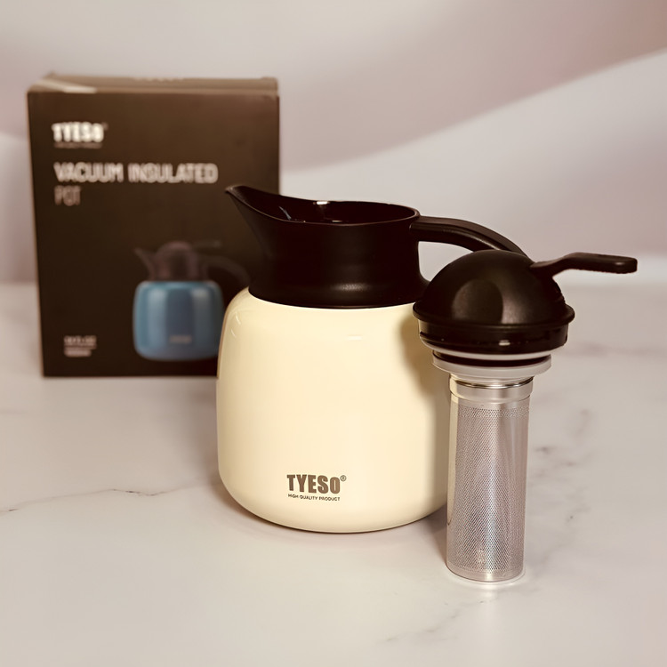 فلاسک چای شیک برند تایسو با گنجایش یک لیتر