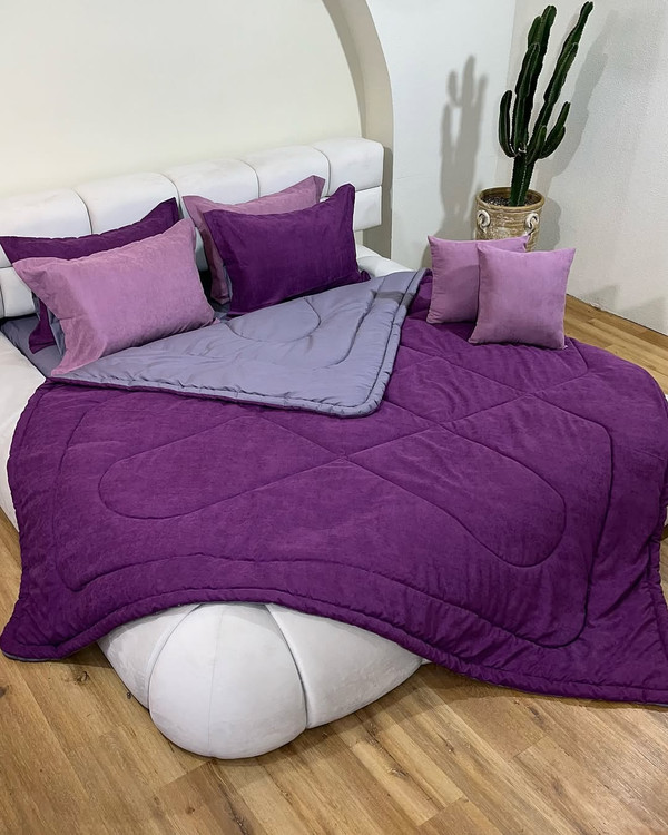 روتختی شیک و ساده چهار فصل از جنس کتان ابریشم