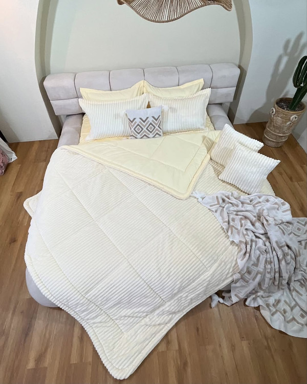 روتختی شیک پارچه کبریتی چهار فصل برای اتاق خواب