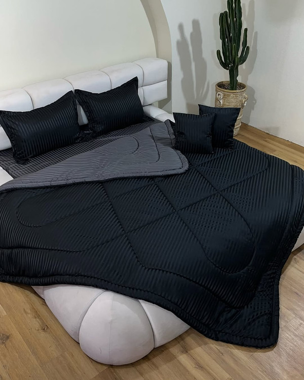 ست روتختی ابریشم چهار فصل مدل هتلی برای اتاق خواب مدرن