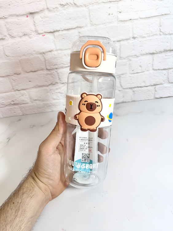 قمقمه کودکانه خرسی برای ورزش و مدرسه