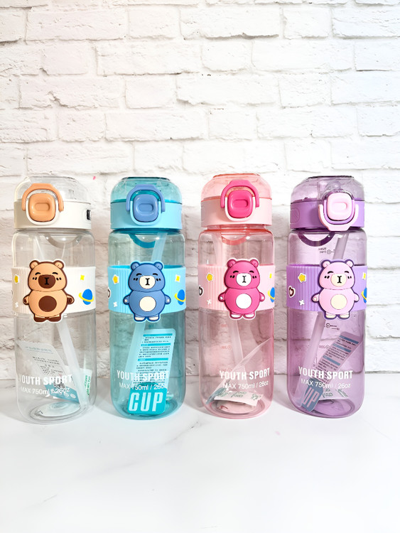 قمقمه سبک کودکانه با طرح خرسی دوستداشتنی